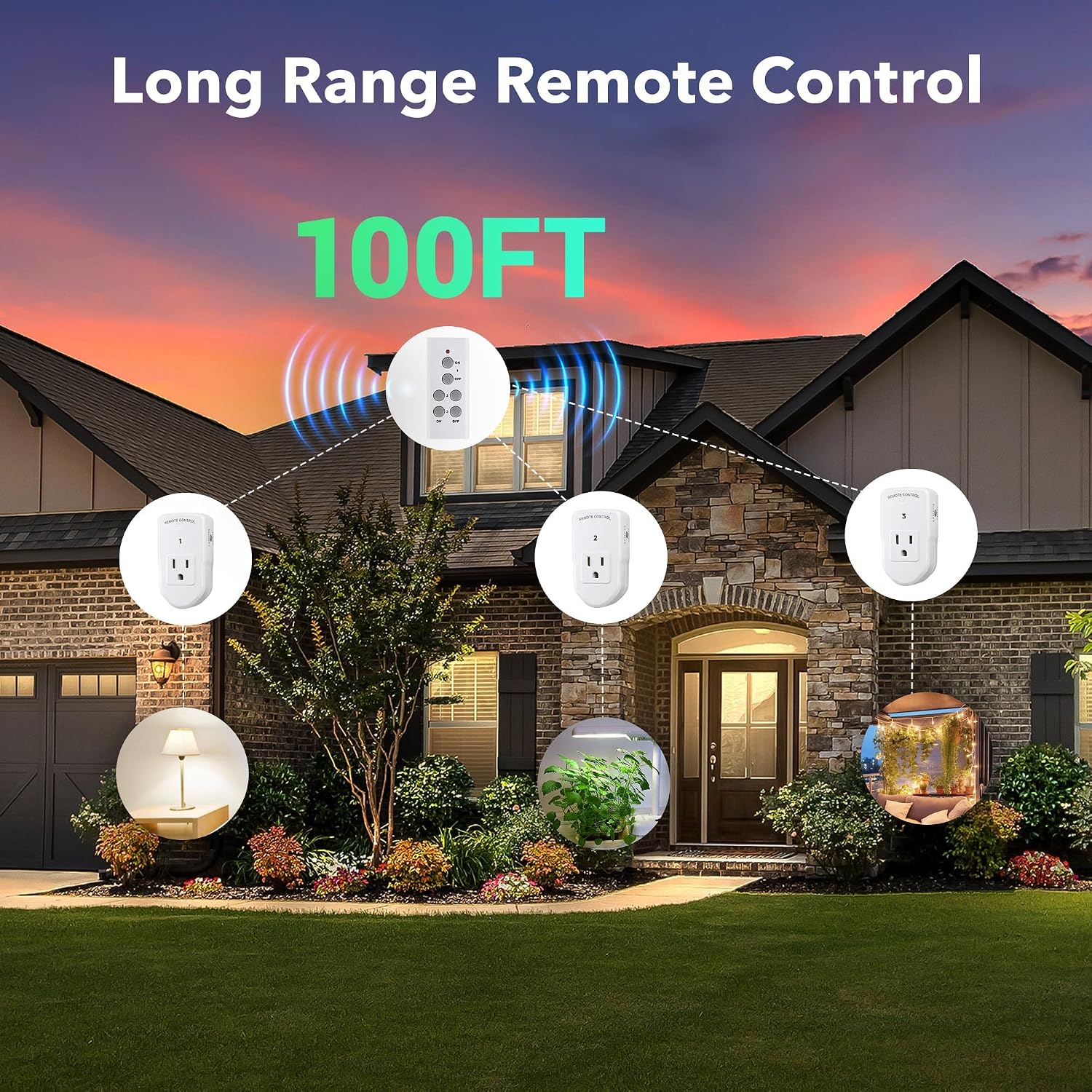 Detalle de BN-LINK Wireless Remote Outlet 10A