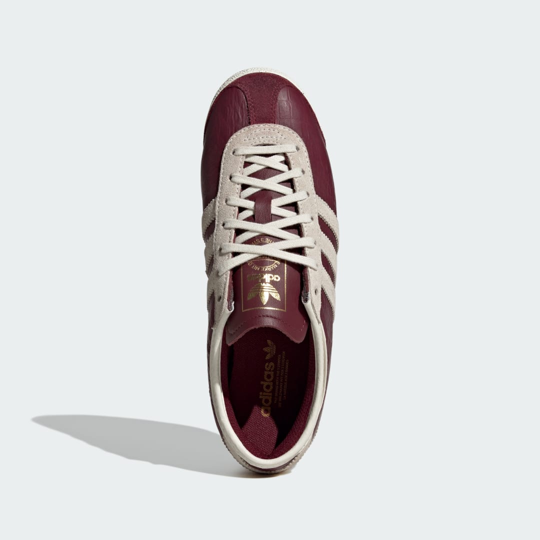 Detalle 2 de Zapatilla Italia 70s de Adidas en Burgundy
