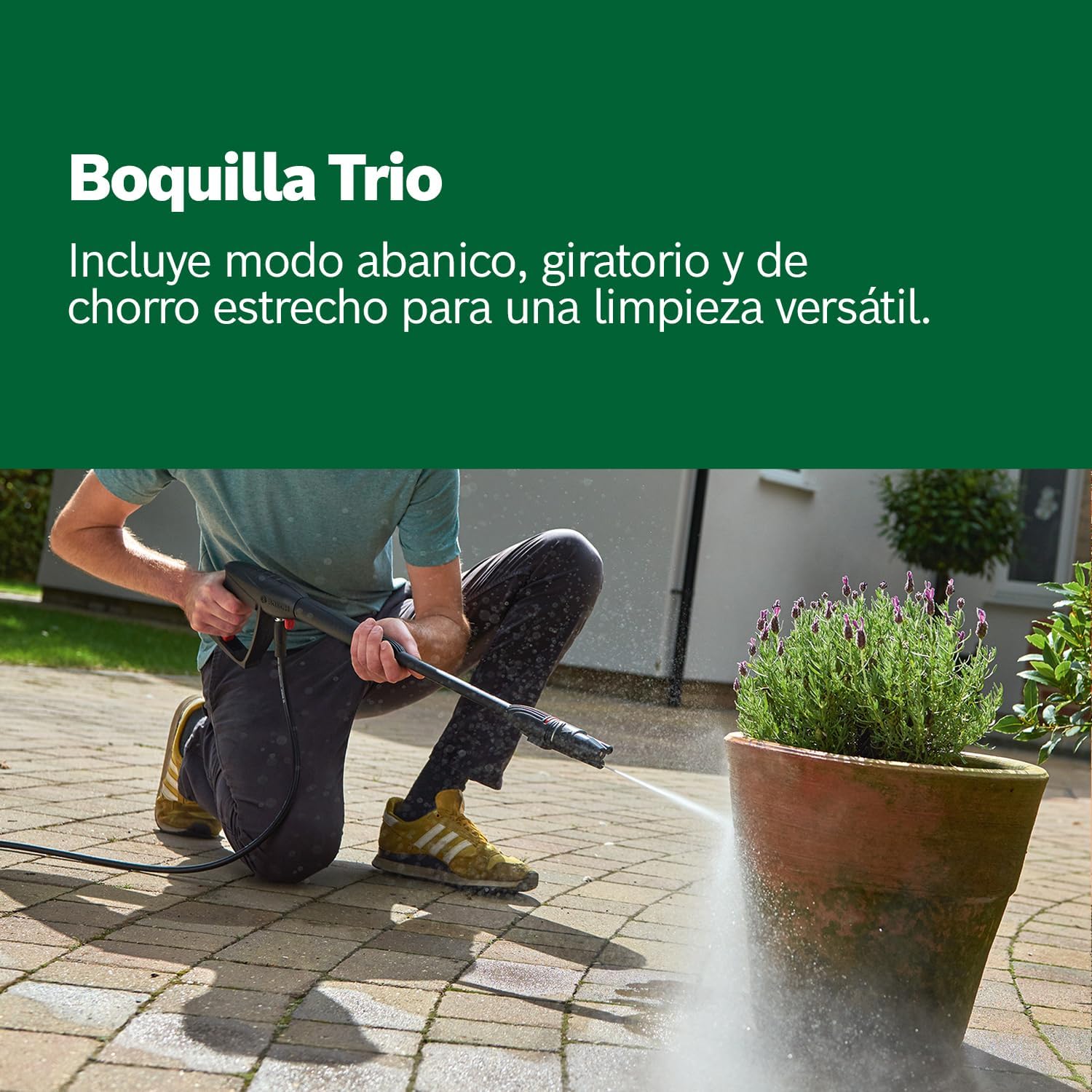 Detalle 1 de Bosch Home and Garden Limpiadora de Alta Presión 1500W 💧