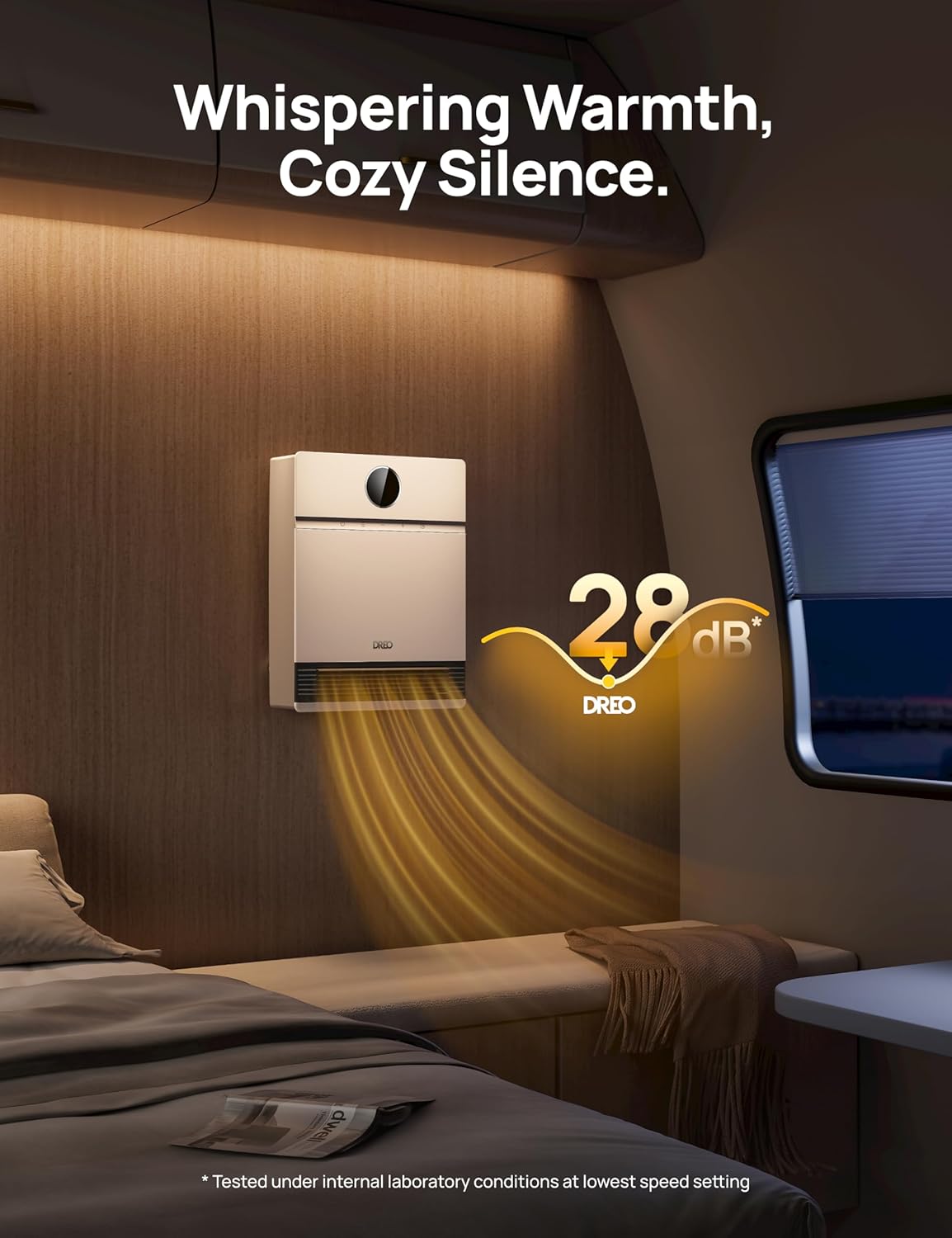 Thumbnail 6 de Dreo Smart Electric Wall Heater 30° oscillation 🛋