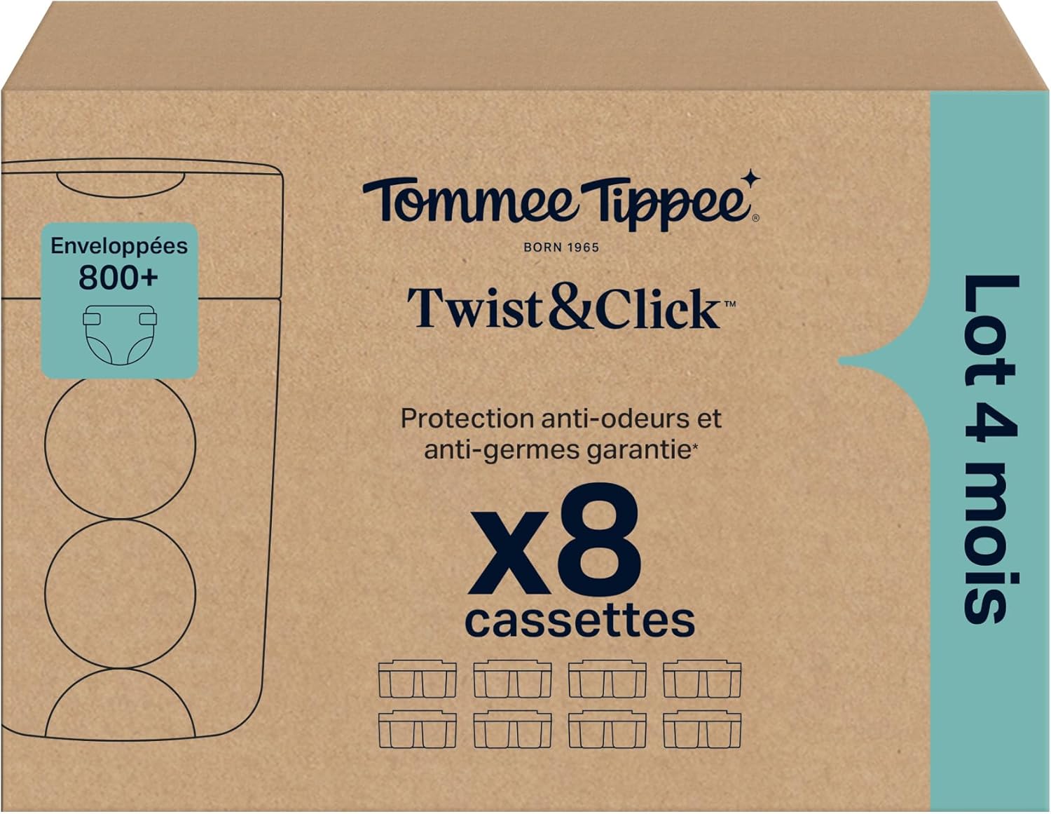 Thumbnail 1 de Tommee Tippee Cassettes recharge 10,5 m