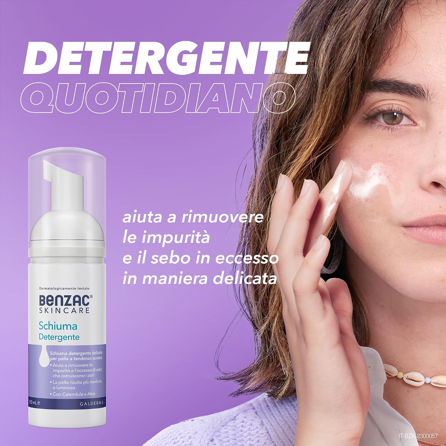 Detalle 2 de Benzac Skincare Schiuma Detergente viso