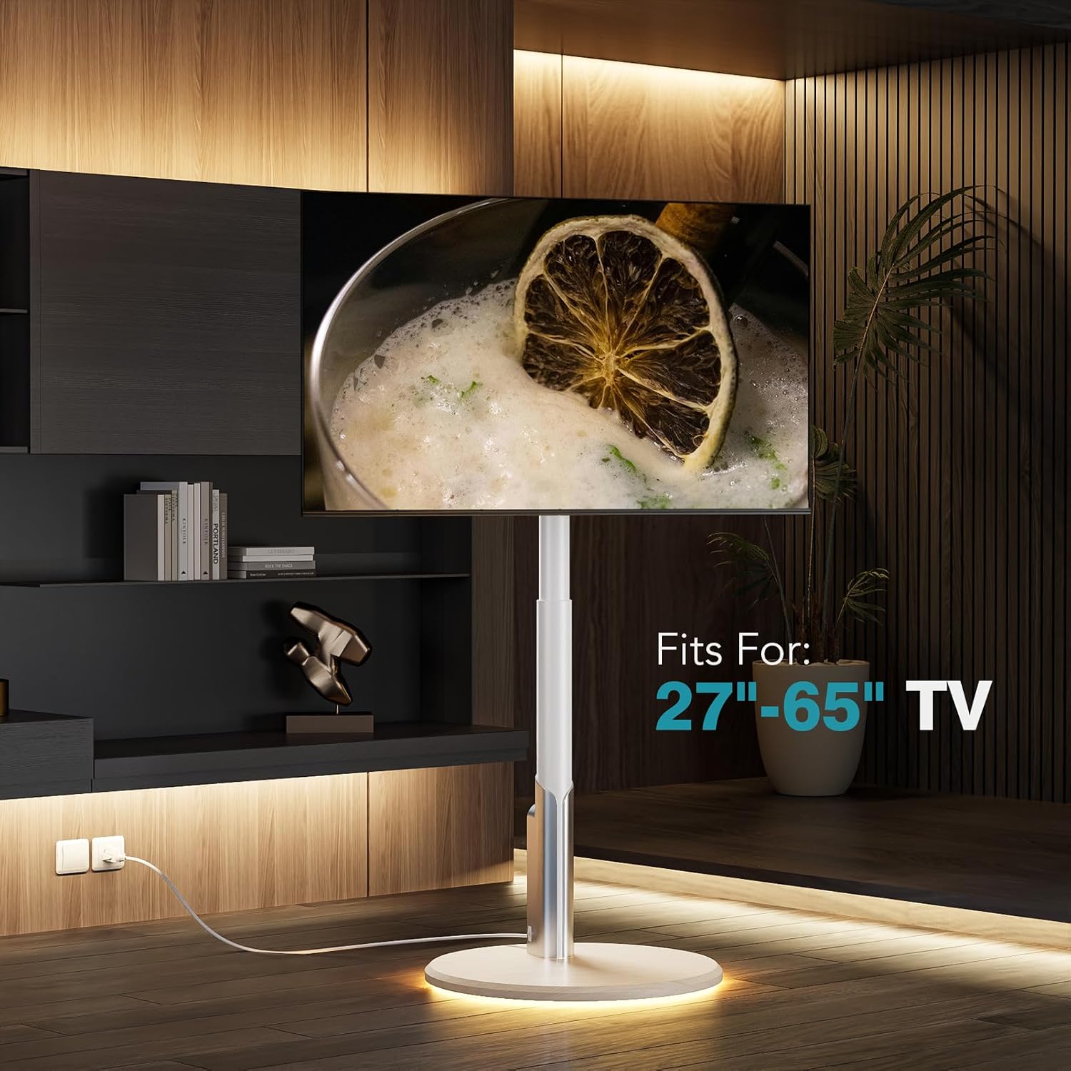Thumbnail 6 de LLDEPLL Floor Mobile TV Stand 27–65"