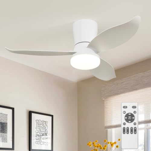 Detalle de KaleidoFan Ventilador de Techo con Luz y Mando a Distancia 95 cm