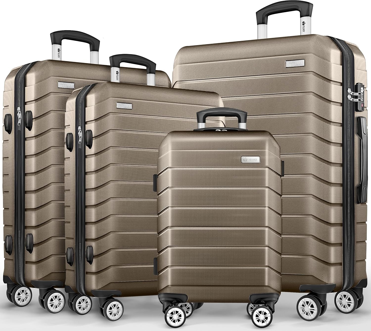 Detalle de tillvex Set valises S‑M‑L‑XL avec accessoires