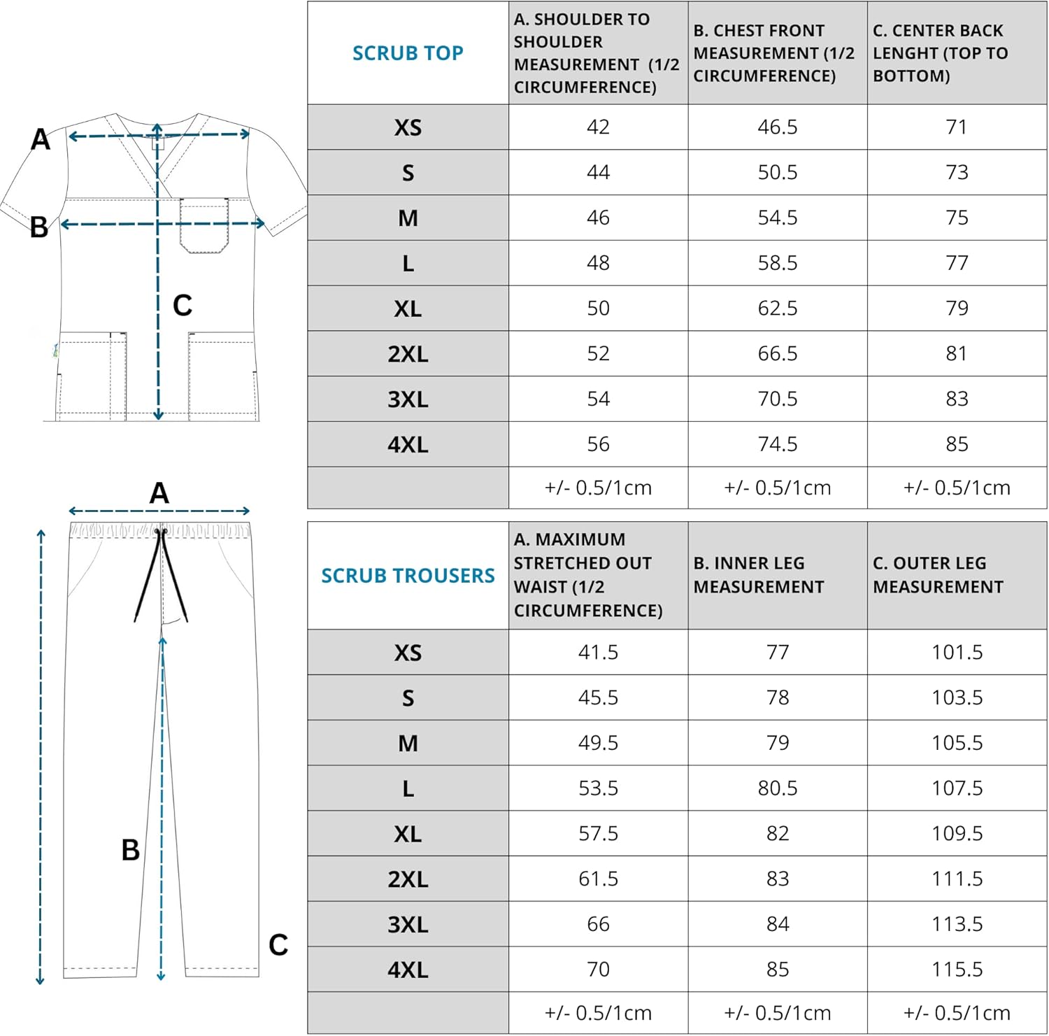 Thumbnail 4 de B-well Morelli Uniforme mĂ©dical 100% coton đ©ș