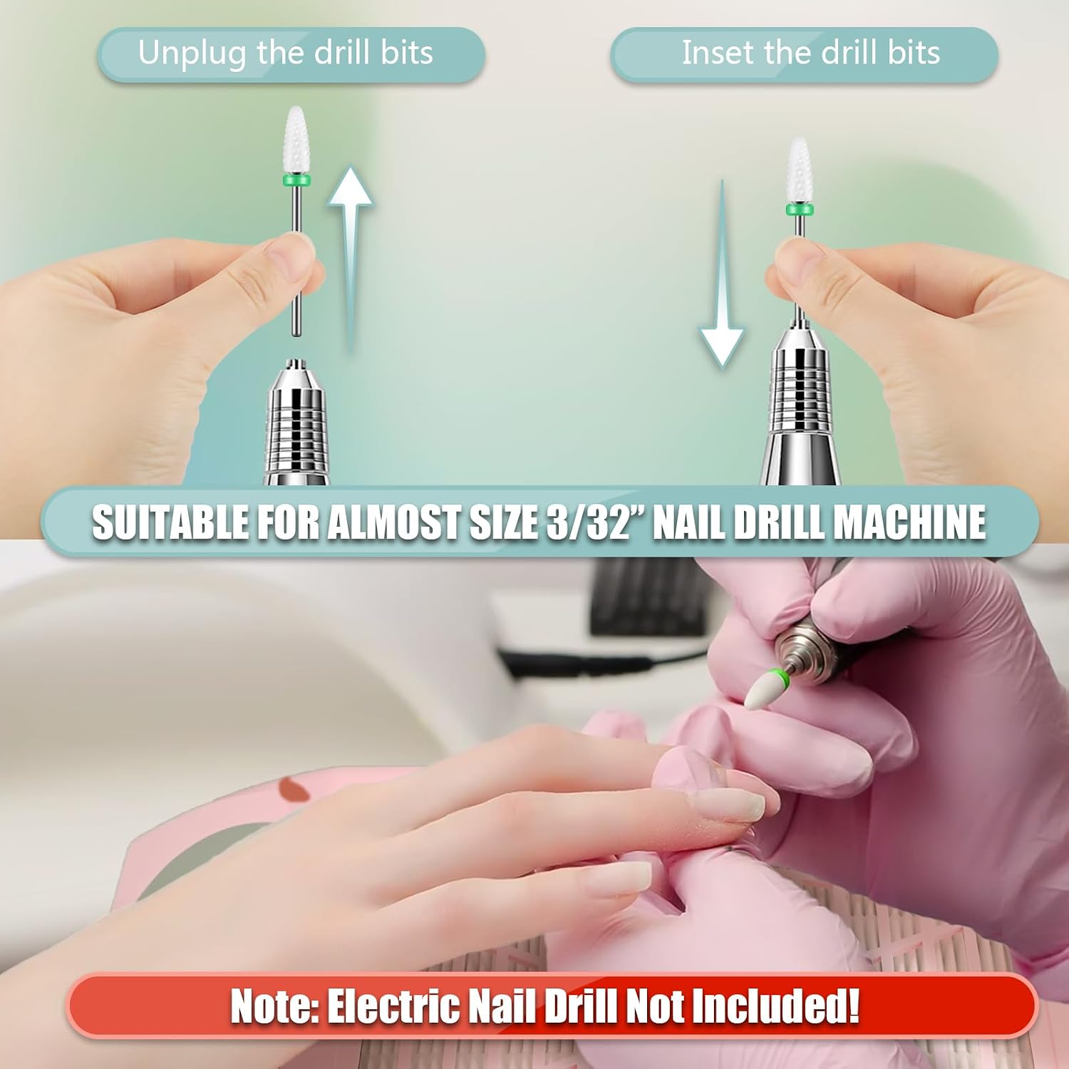 Thumbnail 4 de Nagelfräser Bits Set 13-teilig für Nägel