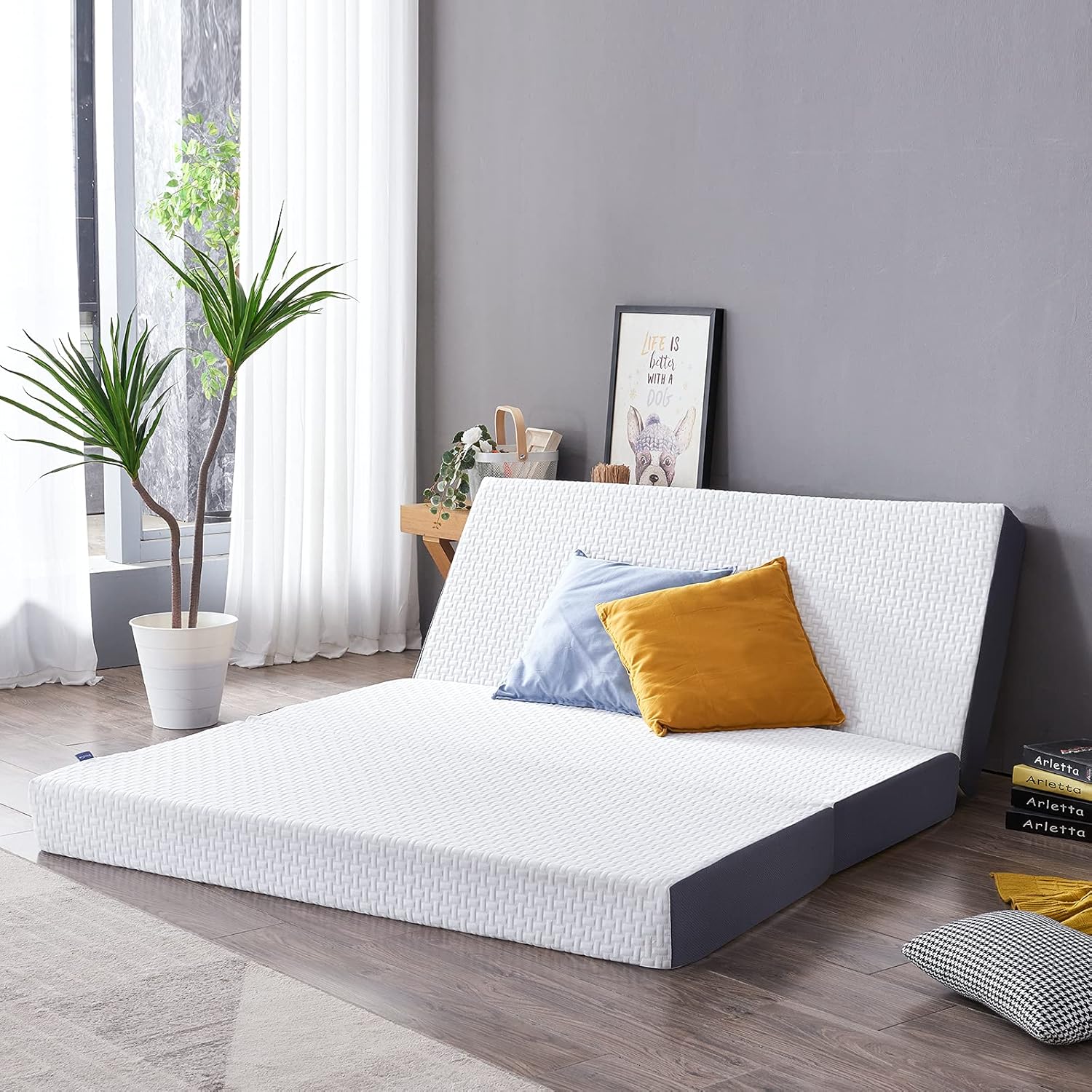 Thumbnail 5 de Inofia Folding Mattress Small Double (15cm) – gel memory foam foldable guest mattress in a box