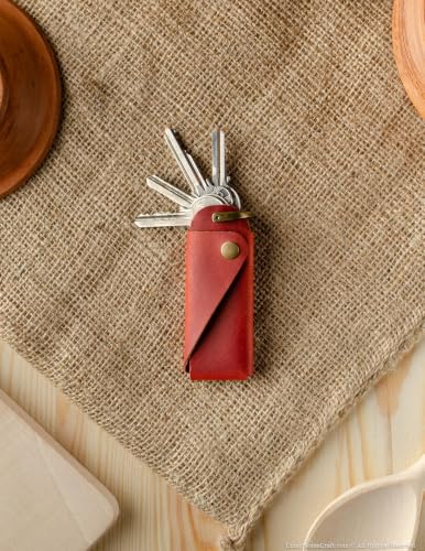 Thumbnail 6 de Crazy Horse Craft Schlüsselanhänger Leder – Schlüsseletui Organizer Halter