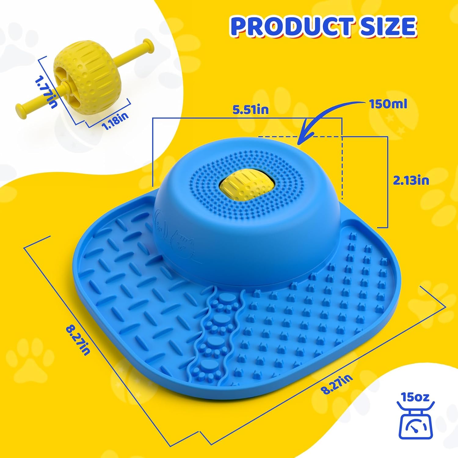 Thumbnail 6 de Slow Feeder Dog Bowl, 150ml