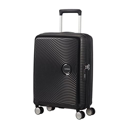 Detalle de American Tourister Soundbox — Valise Spinner S Extensible 55 cm, Noir (Bass Black), cabine