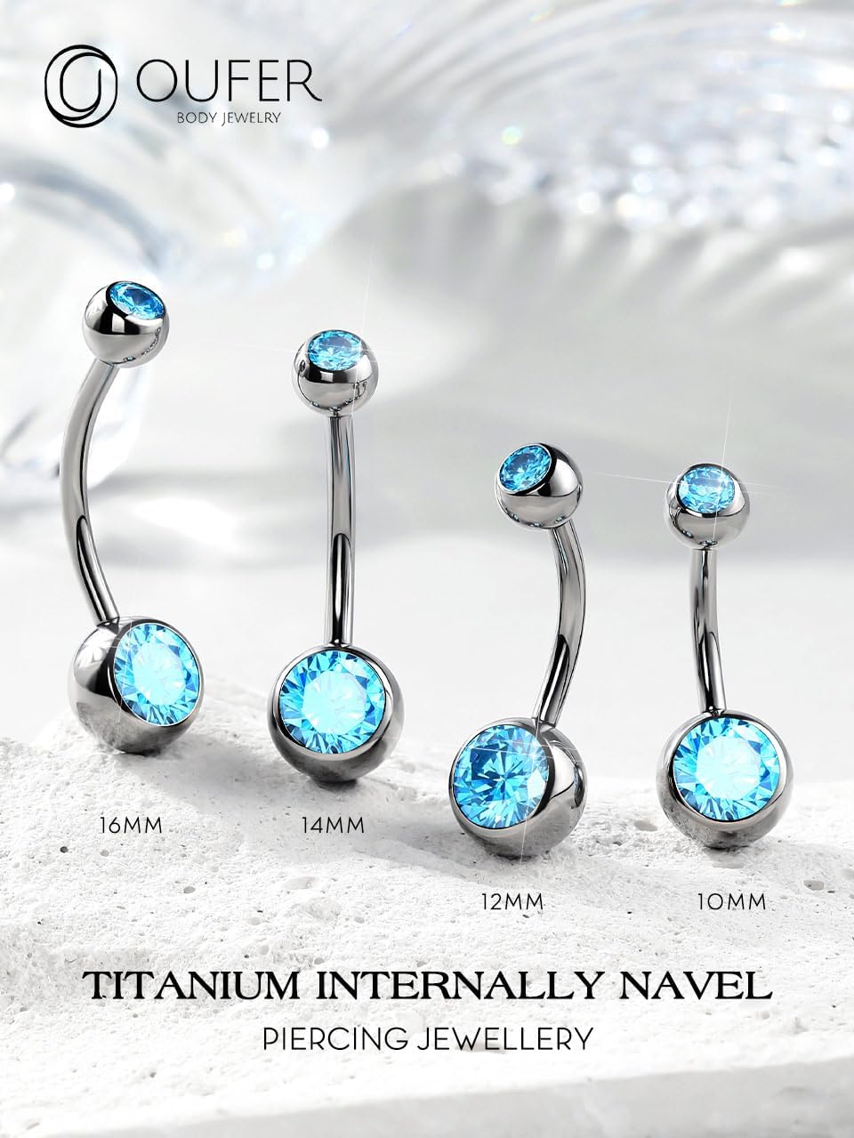 Thumbnail 2 de OUFER Piercing nombril Titanium 10–16 mm