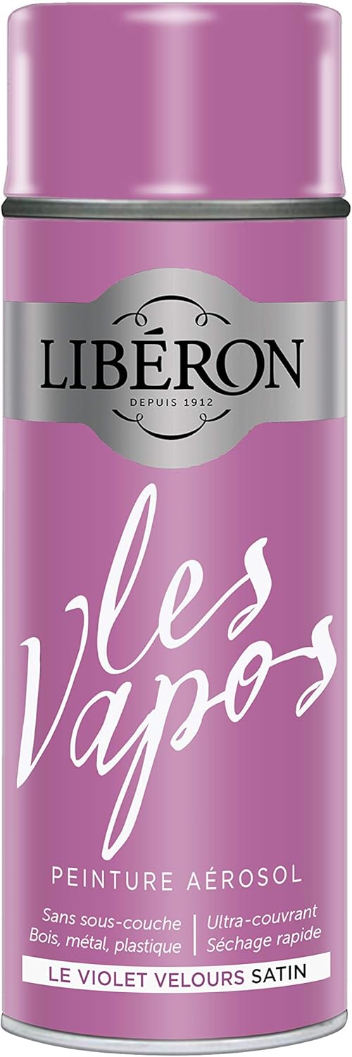 Thumbnail 6 de Libéron Peinture aérosol Les vapos Le Blanc Pur Pur Satin 400 ml