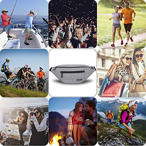 Thumbnail 6 de MAXTOP Large Bumbag Waist Fanny Pack: Secure, Spacious Run & Travel Belt