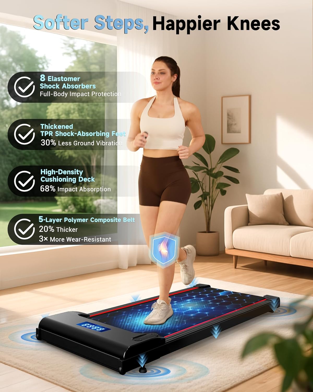 Thumbnail 4 de Hartwares NeoSilent Walking Pad Treadmill 1.0 🚶
