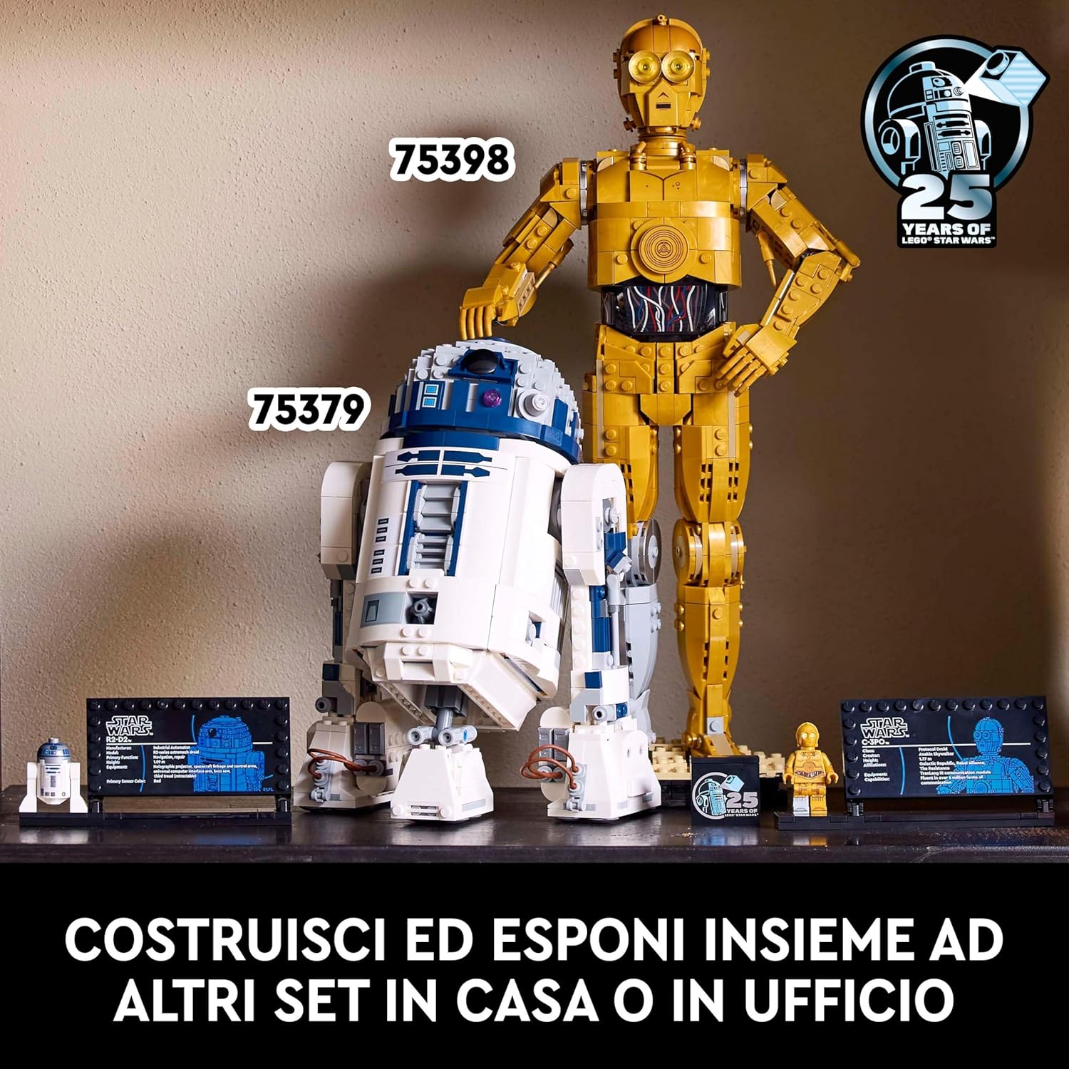Thumbnail 5 de LEGO Star Wars 75398 C-3PO – Modellino da costruire per esposizione
