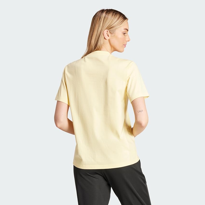 Detalle 2 de adidas Positivity Graphic tee camiseta XS amarillo