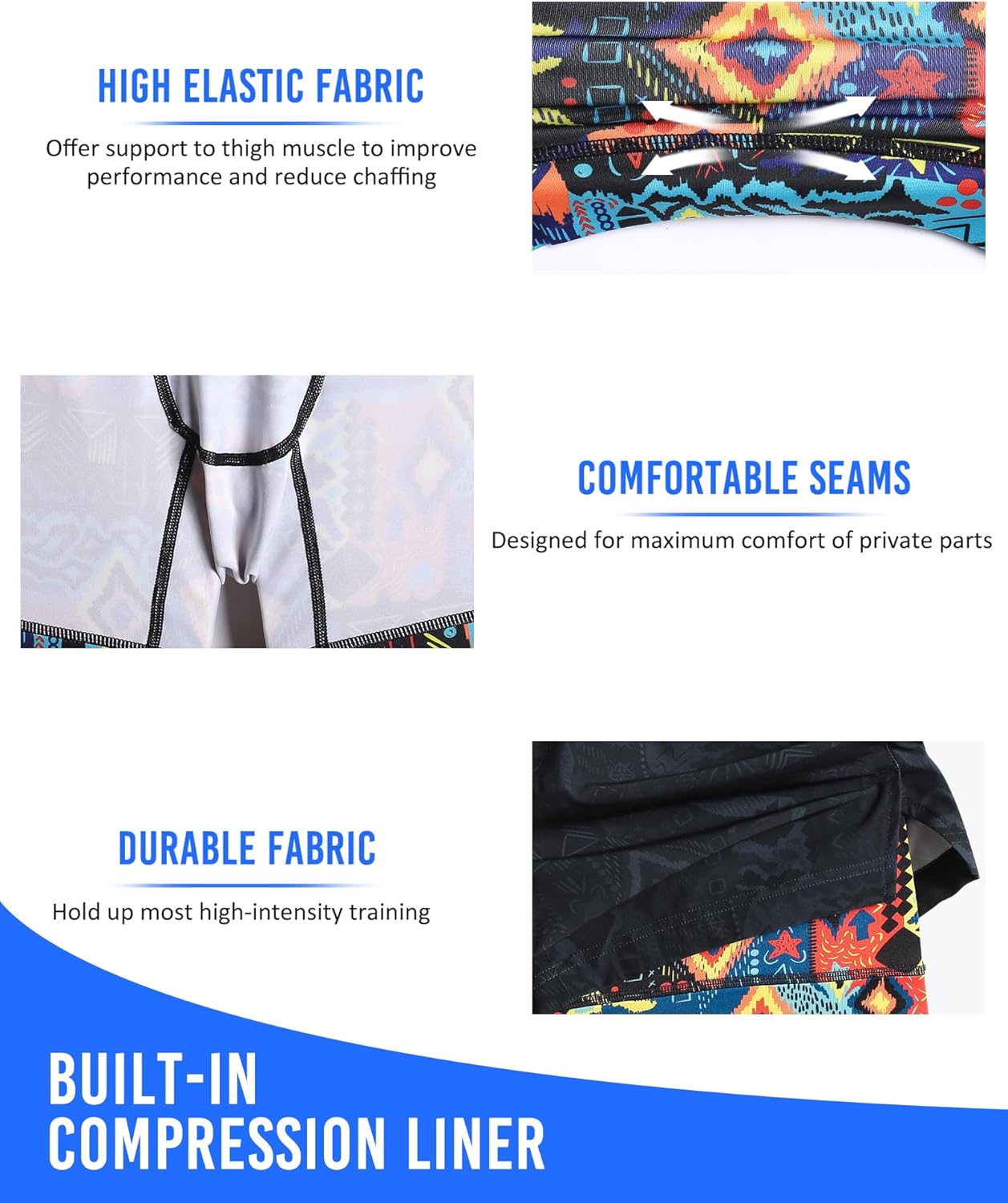 Detalle 2 de MaaMgic 5" Gym Running Shorts for Men