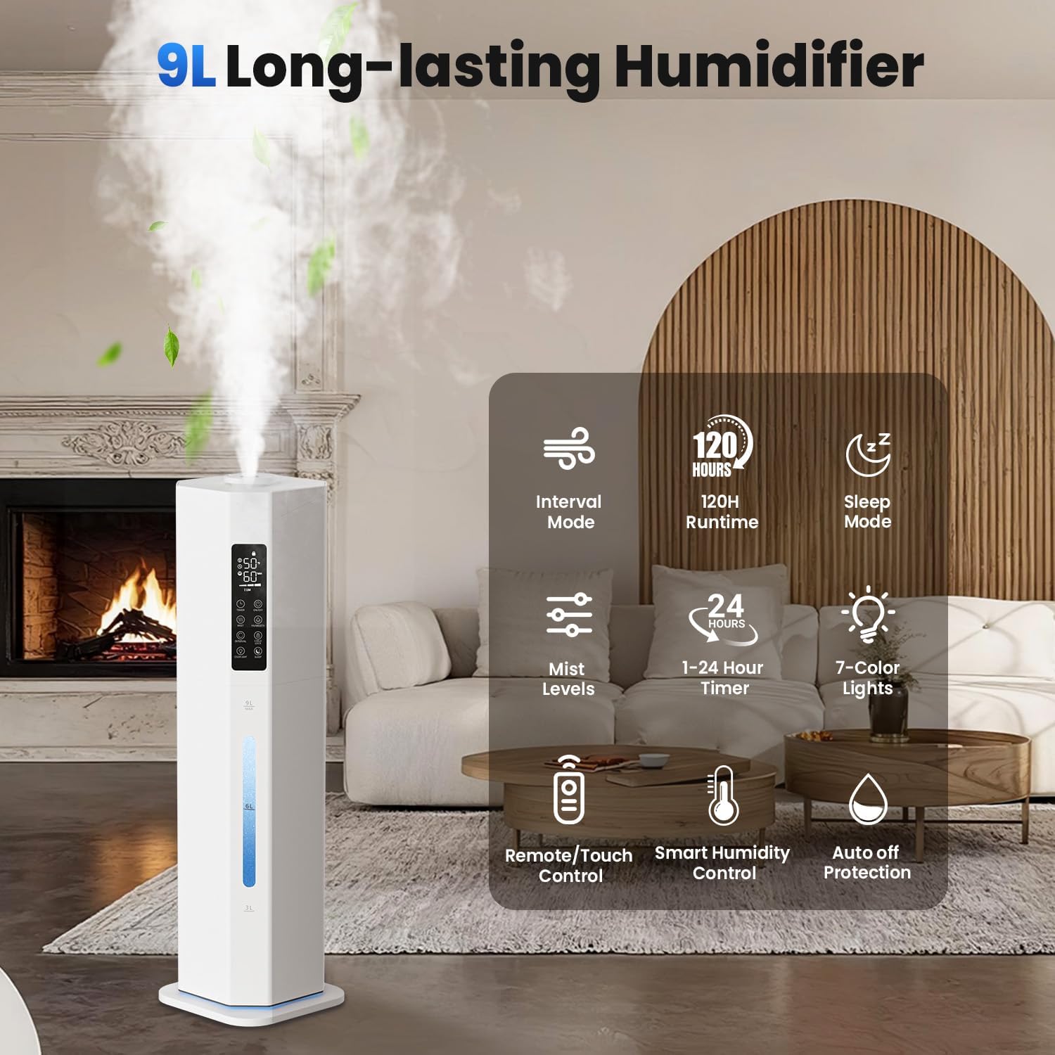 Thumbnail 4 de GloryAir 9L Cool Mist Humidifier 💧