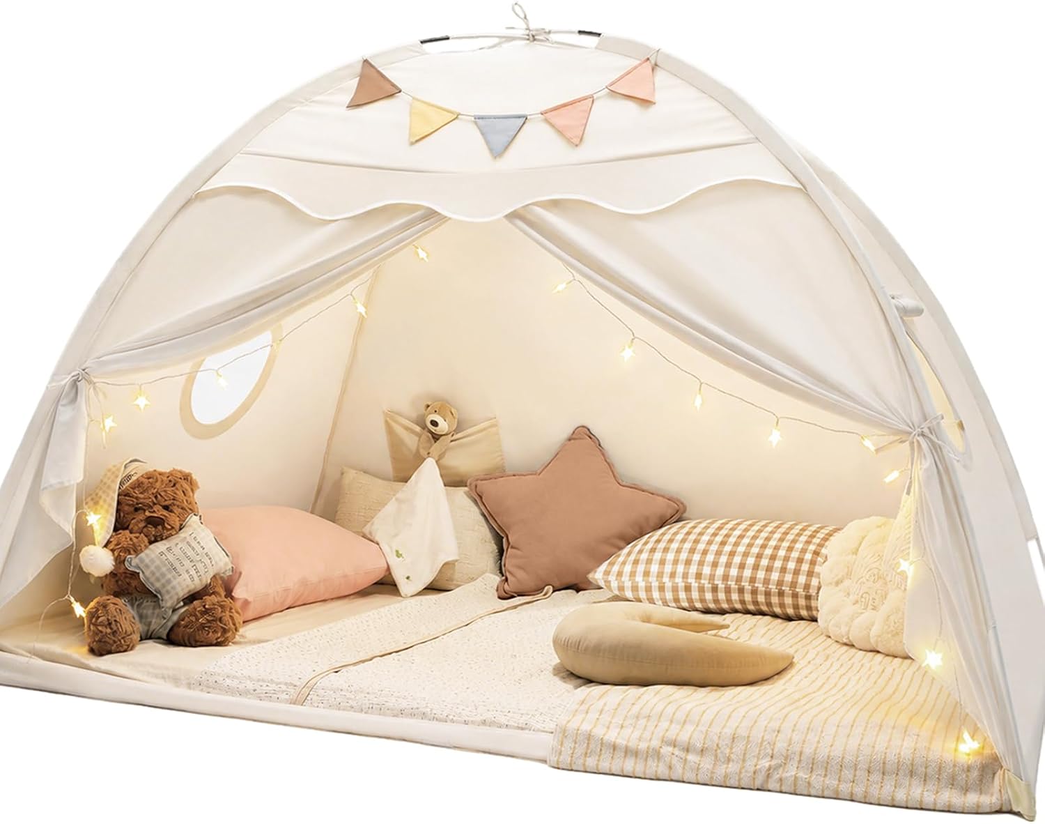 Detalle de Tiny Land Kids Play Tent, 77" x 40" x 46