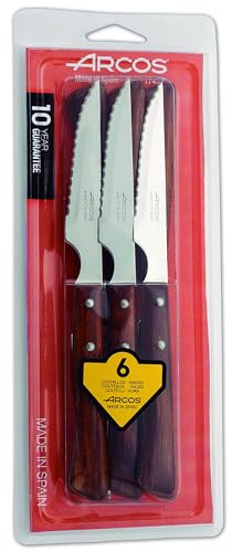 Thumbnail 6 de Arcos Juego Chuleteros Mango Madera 110 mm – set de 6 cuchillos para carne