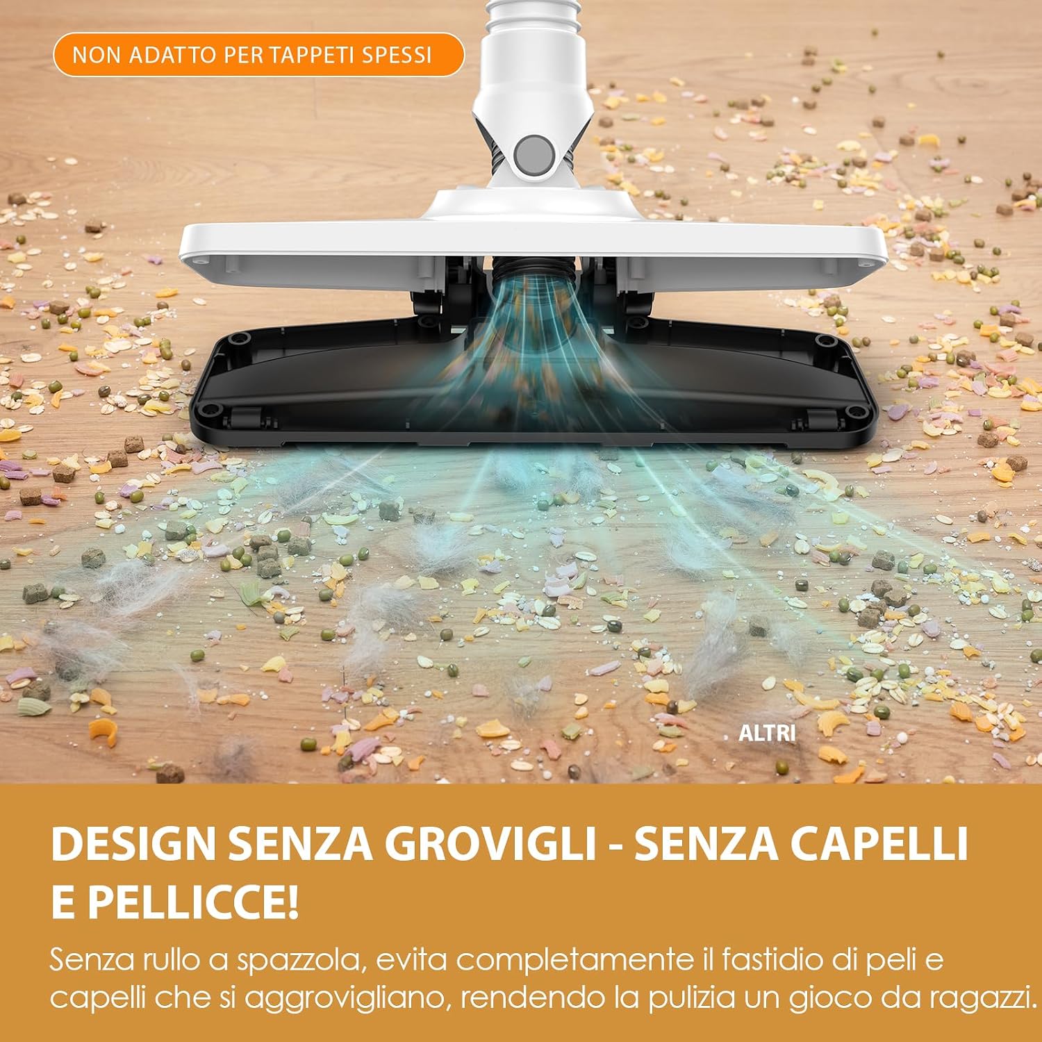 Detalle 2 de VersLife S6PRO Aspirapolvere 30 kPa