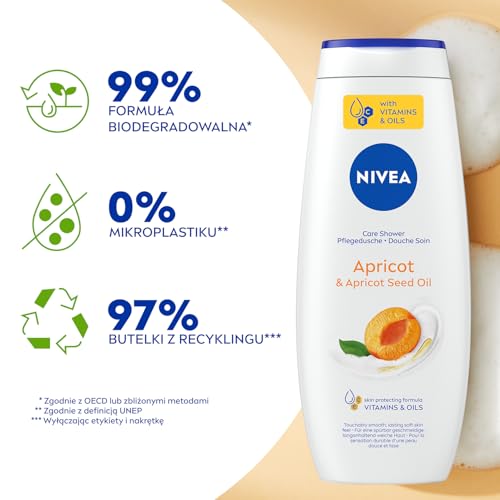 Thumbnail 5 de NIVEA Apricot Gel de ducha refrescante 500 ml 🧴