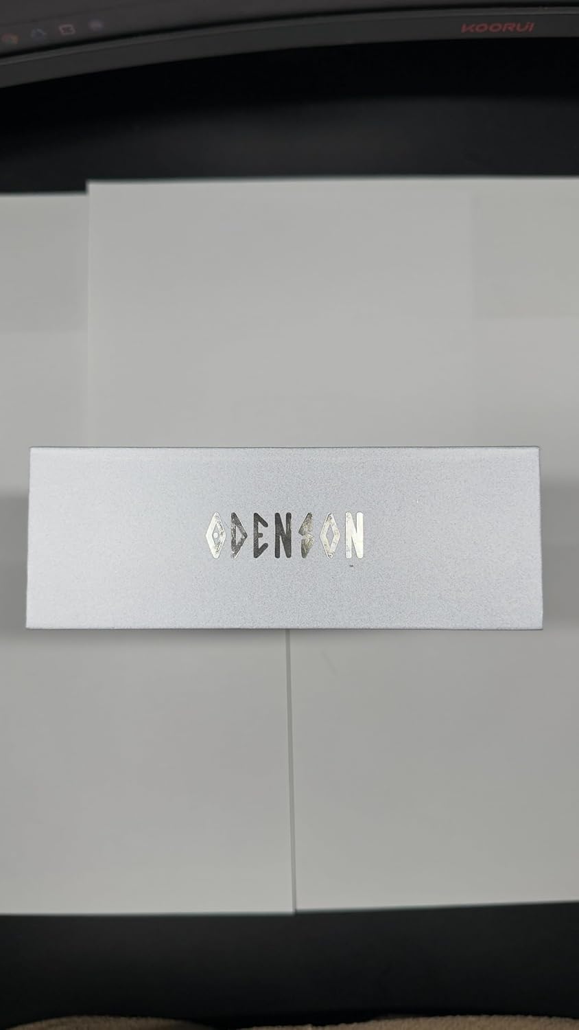 Detalle 2 de Odenson Beard Forger cepillo y alisador térmico para barba
