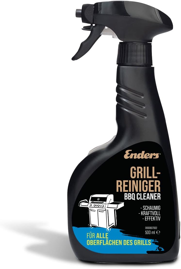 Detalle de Enders Grill-Reiniger 4975 – Kraftvoller Fettlöser für Gasgrill, BBQ, Grill, Smoker und Ofen (500 ml)