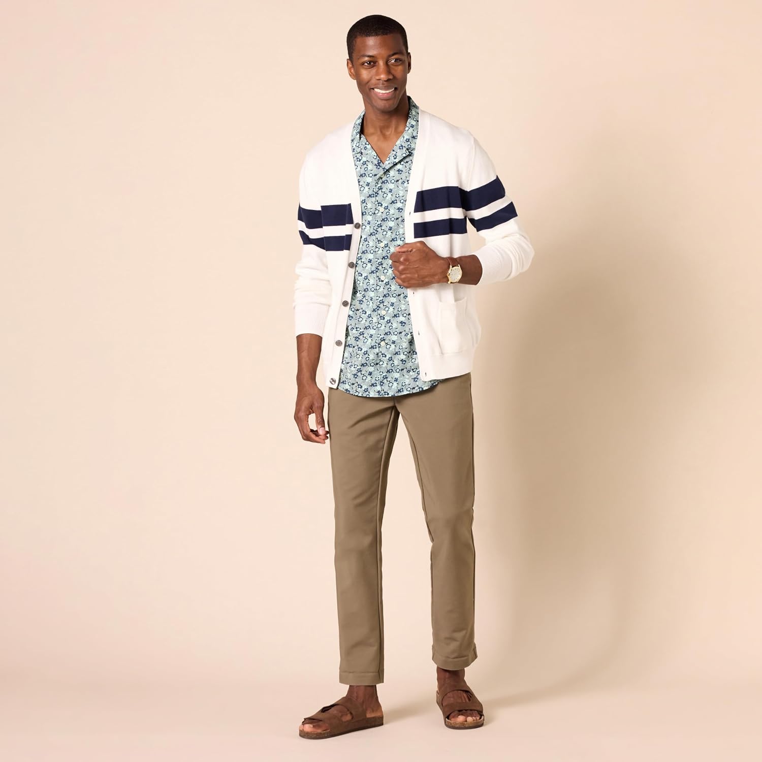 Detalle 1 de Men's Vacation Resort Shirt with 2% stretch