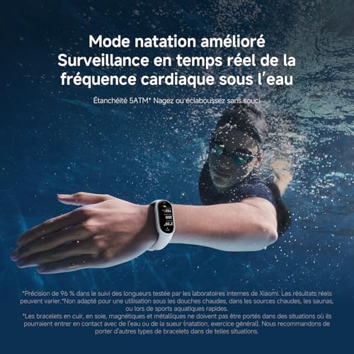 Thumbnail 9 de XIAOMI Smart Band 10 - Bracelet Connecté, autonomie 21 jours, écran AMOLED 1,72" et suivi santé