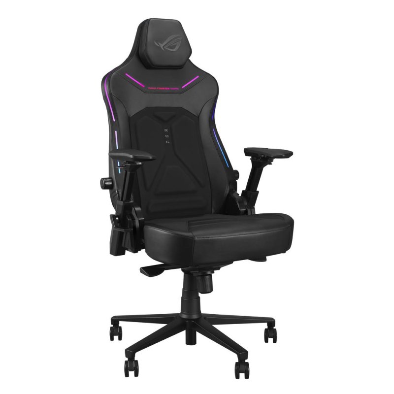 Thumbnail 3 de ASUS ROG Courser: silla gaming ergonómica con piel sintética y RGB para largas sesiones