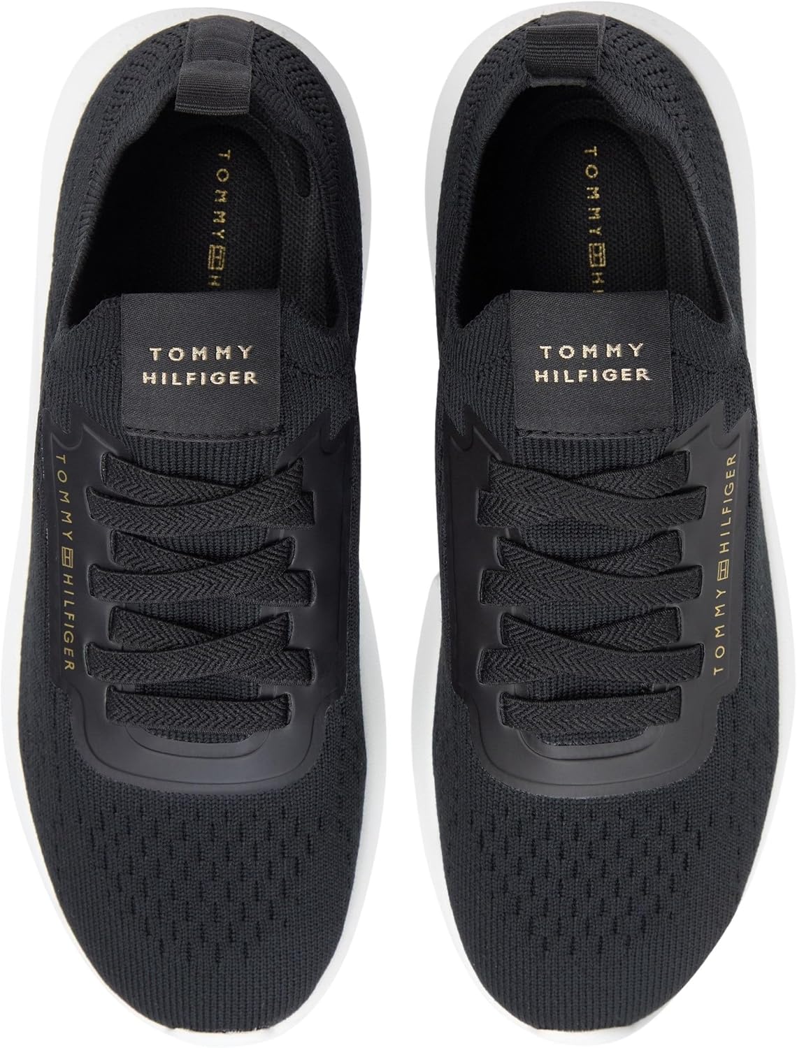 Detalle de Tommy Hilfiger TH Knit Extralight Runner Fw0fw09112, Basso Top Donna