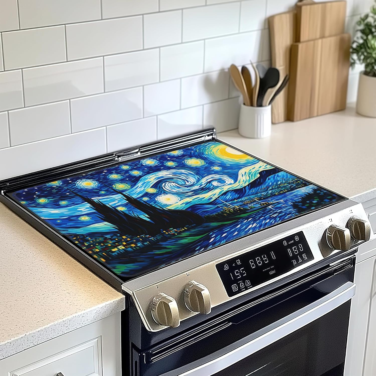 Detalle de Electric Stove Top Cover 28.5 × 20.5 Inches