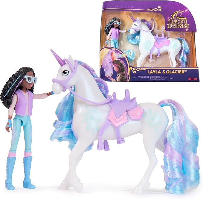 Detalle de Academia Unicornio Muñeca Layla y Accesorios