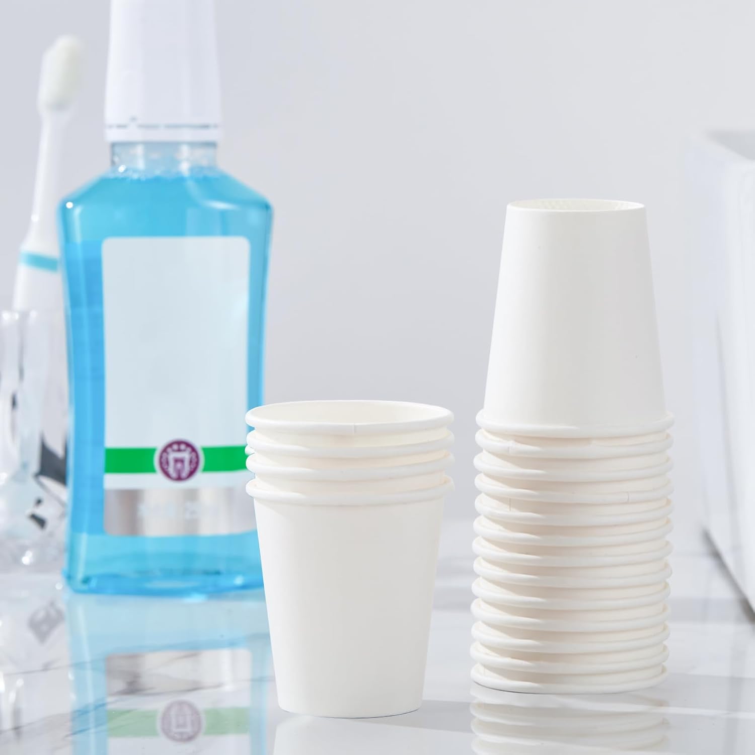 Detalle 2 de SIUQ 300-Pack 5 oz Paper Cups ๐ต