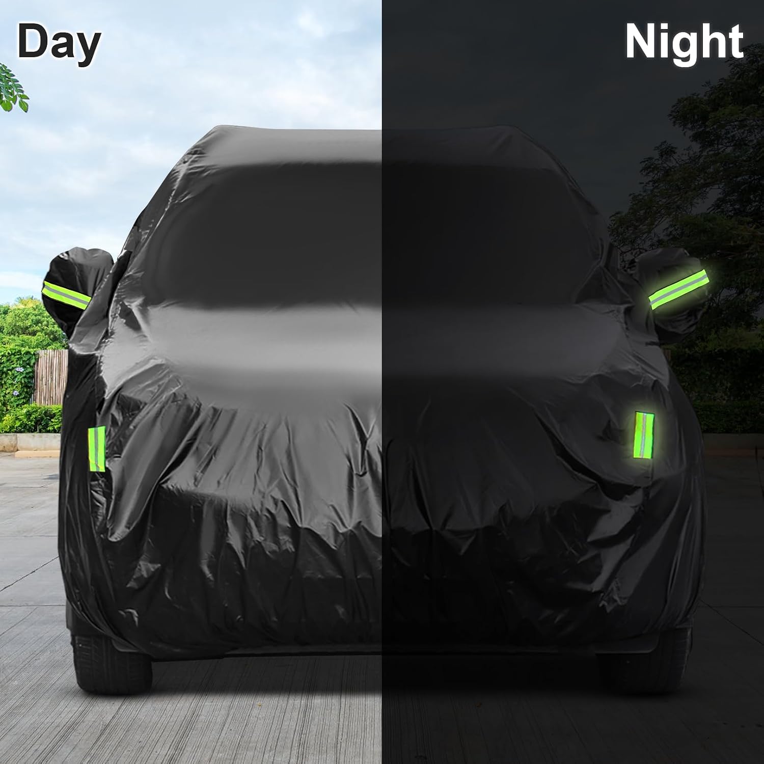 Thumbnail 5 de Sailnovo Heavy Duty SUV Car Cover: Universal 191-200 inches, All-Weather Waterproof with Zipper Access