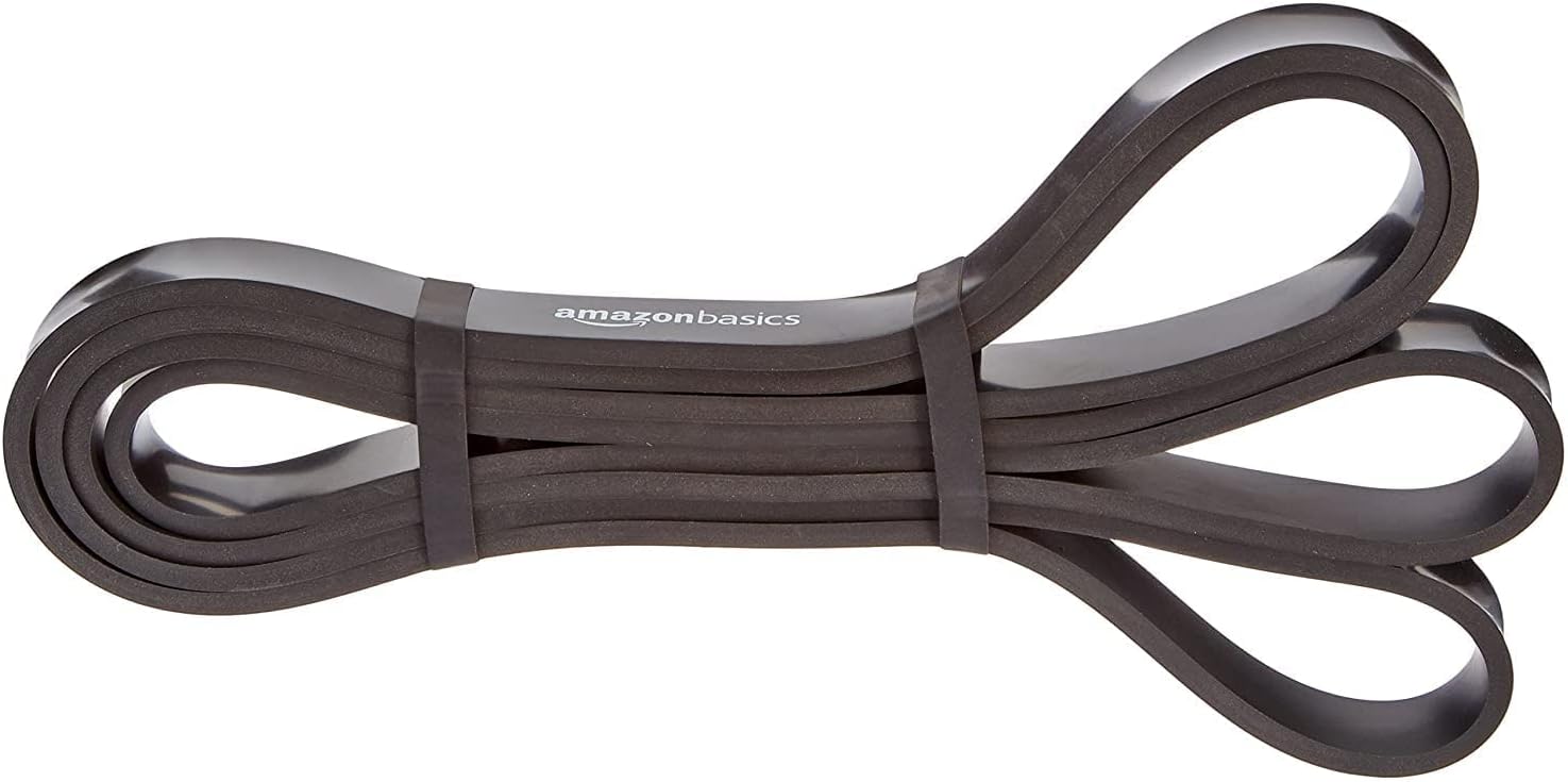 Detalle de Amazon Basics Resistance Pull-Up Bands for Exercise, Workout, Stretching and Muscle Training