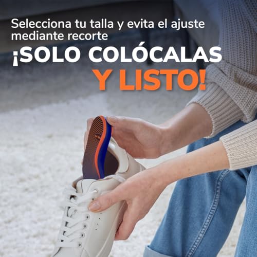 Thumbnail 7 de Dr. Scholl’s Advanced Pain Relief plantillas ortopédicas para fascitis plantar (hasta 150 kg) 40.5-41.5