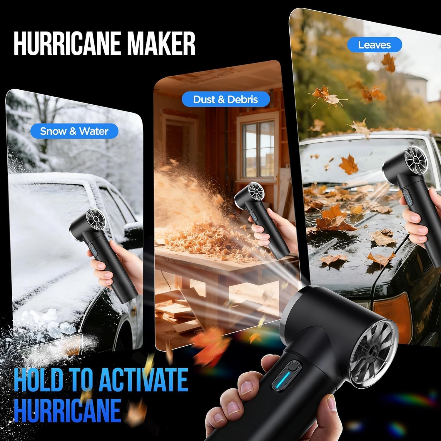 Detalle de Cordless Car Dryer Blower 600W