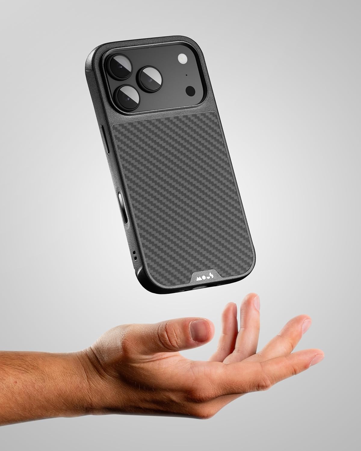Thumbnail 3 de Mous for iPhone 17 Pro Max Case with MagSafe — Limitless Protective Carbon Fibre Cover