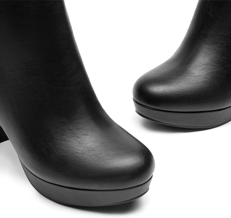 Detalle 2 de DREAM PAIRS Women's Ankle Boots, 4-Inch Heel