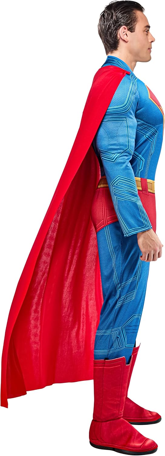 Detalle 2 de Rubies Superman Costume for Adults, Men's Medium