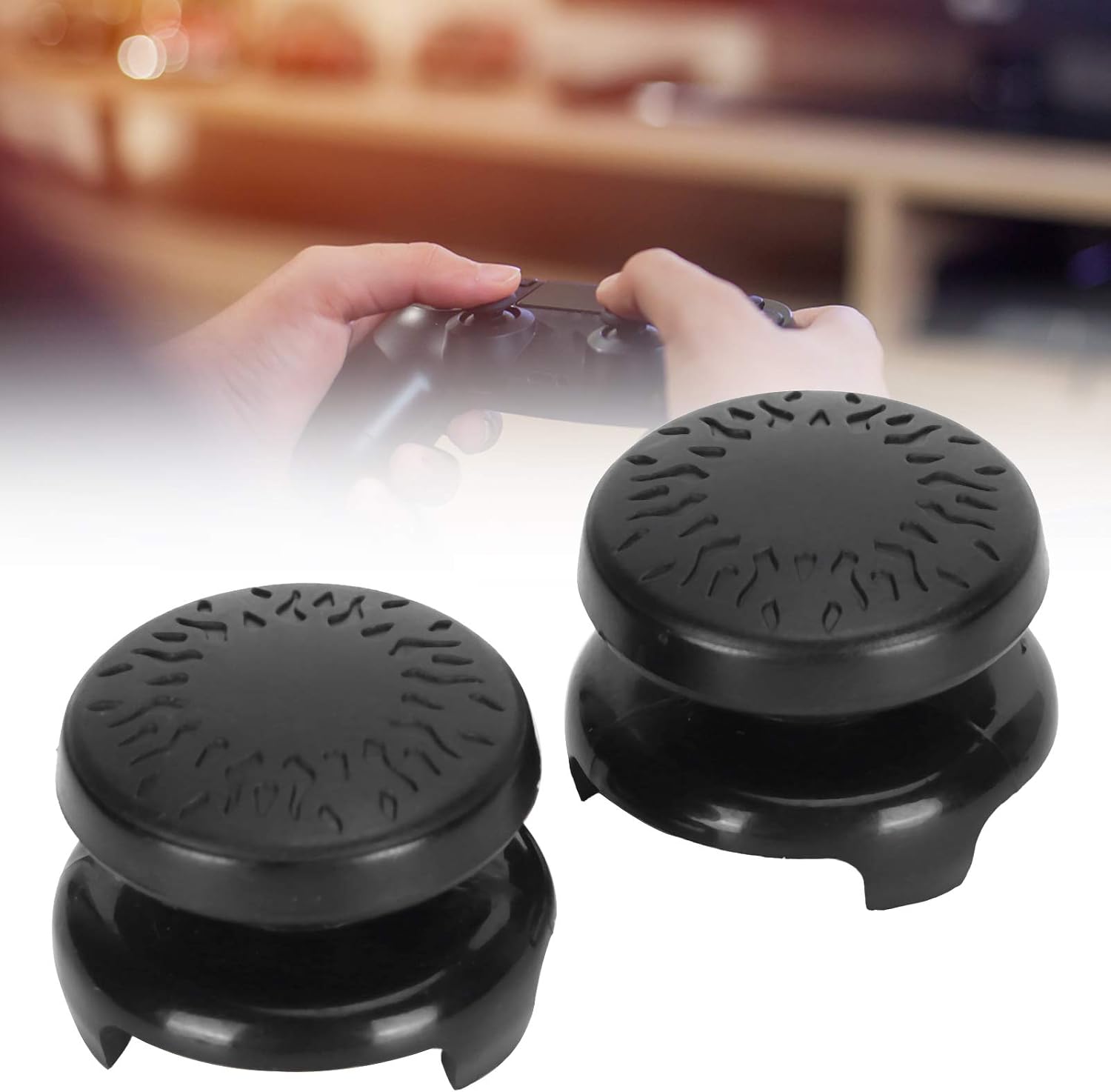 Thumbnail 2 de Kelepu Thumb Grips: Silicone Thumb Stick Grips Caps (2 Pack) for Improved Aim and Comfort