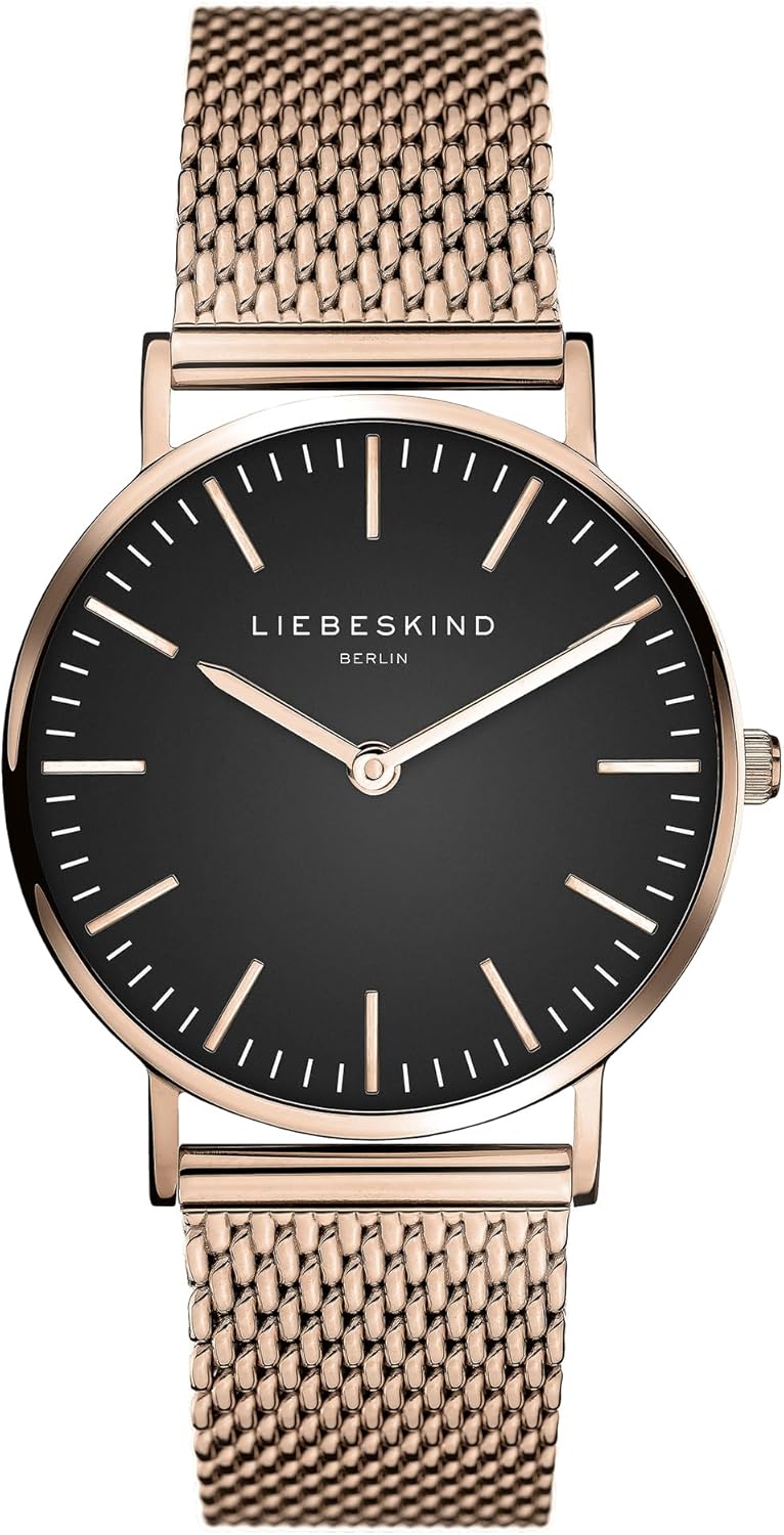 Thumbnail 3 de Liebeskind Berlin Damen Armbanduhr – Edelstahlgehäuse, Mesh-Armband, Ø34 mm