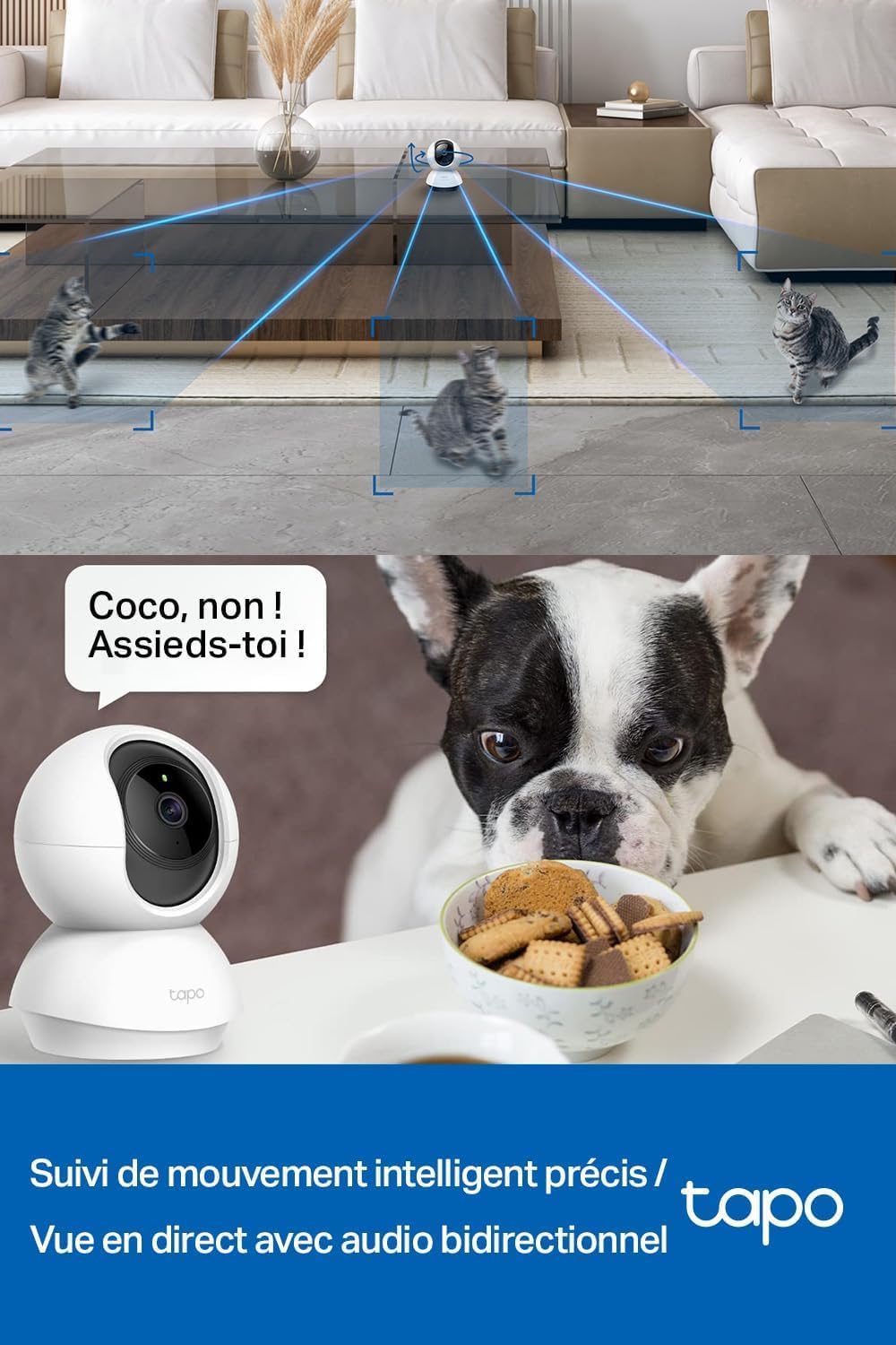 Detalle de Tapo C200C caméra WiFi 1080p