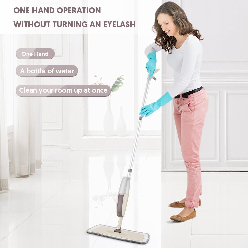 Thumbnail 1 de MEXERRIS Wet Mop with 3 Washable Pads — Spray Mop for Hardwood, Tile, Laminate & More
