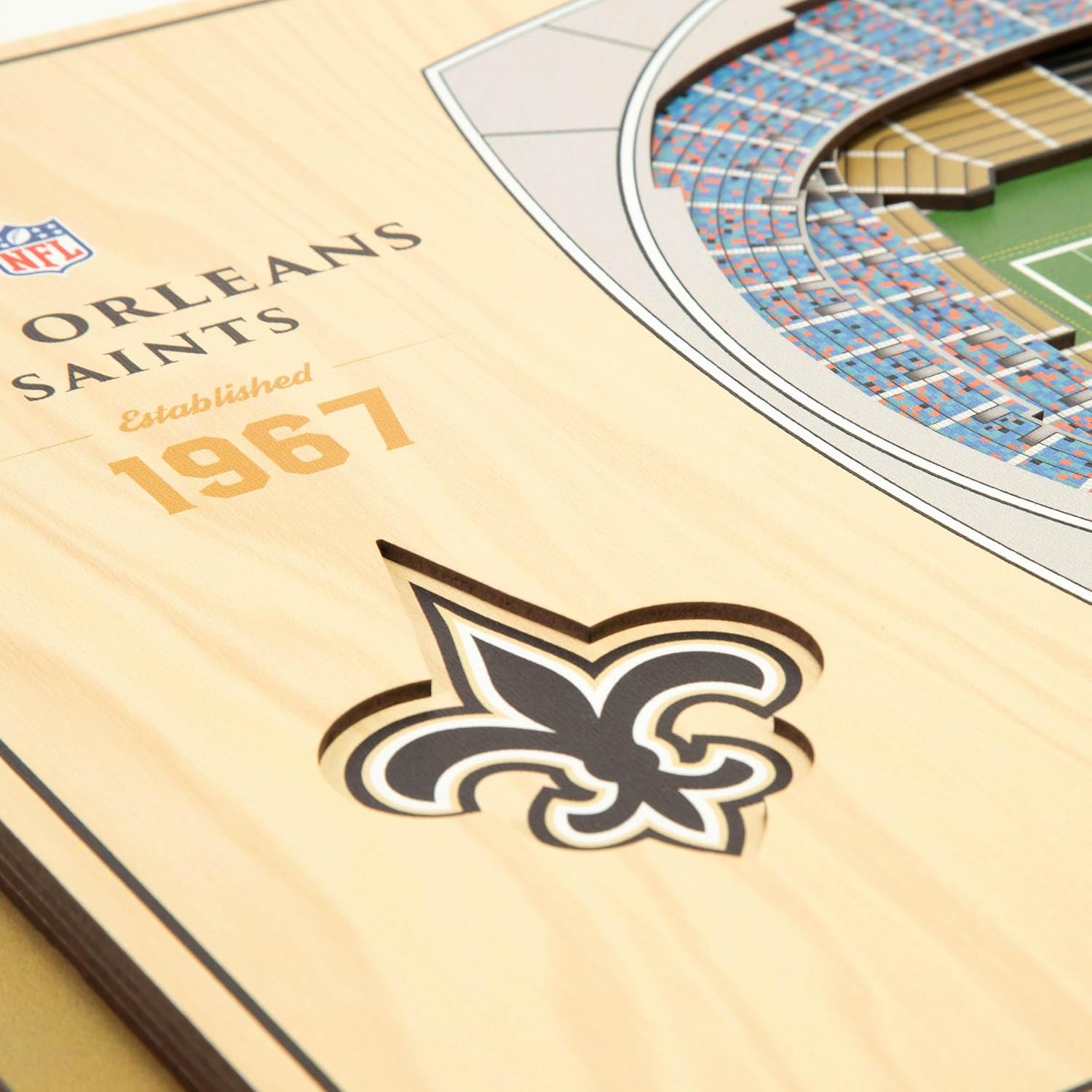 Thumbnail 3 de YouTheFan 5-Layer NFL Stadium Wall Art 🖼
