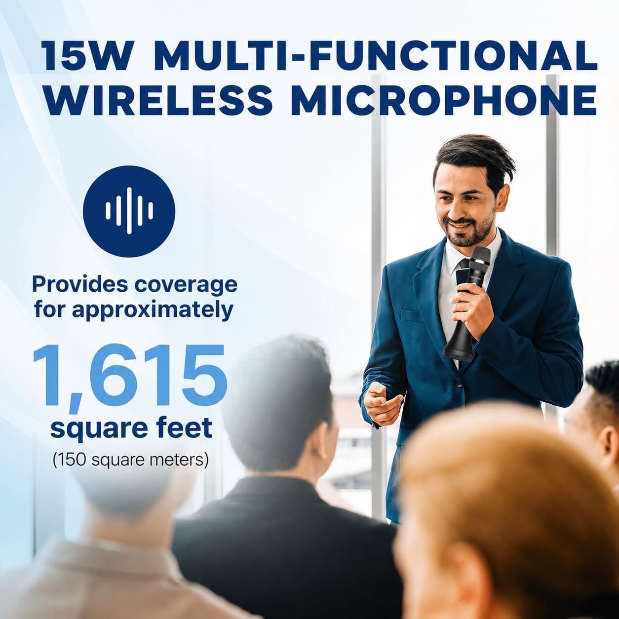 Thumbnail 4 de H9 15W Wireless Bluetooth Microphone for Teaching 🎤