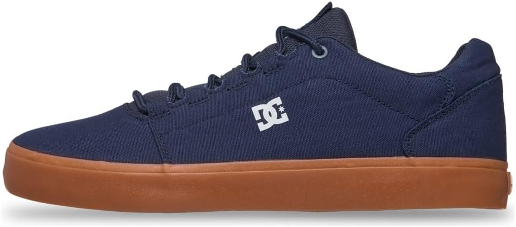 Detalle de DC Shoes Homme Hyde Basket – Baskets basses en textile coton avec EVA et logo DC